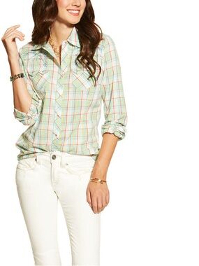 Ariat Highway Plaid Snap Shirt